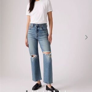 RIBCAGE STRAIGHT ANKLE WOMEN'S JEANS